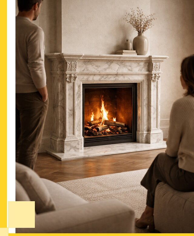 Мраморные камины под ключ в Сибае от 256900 р. | ЭриданСба