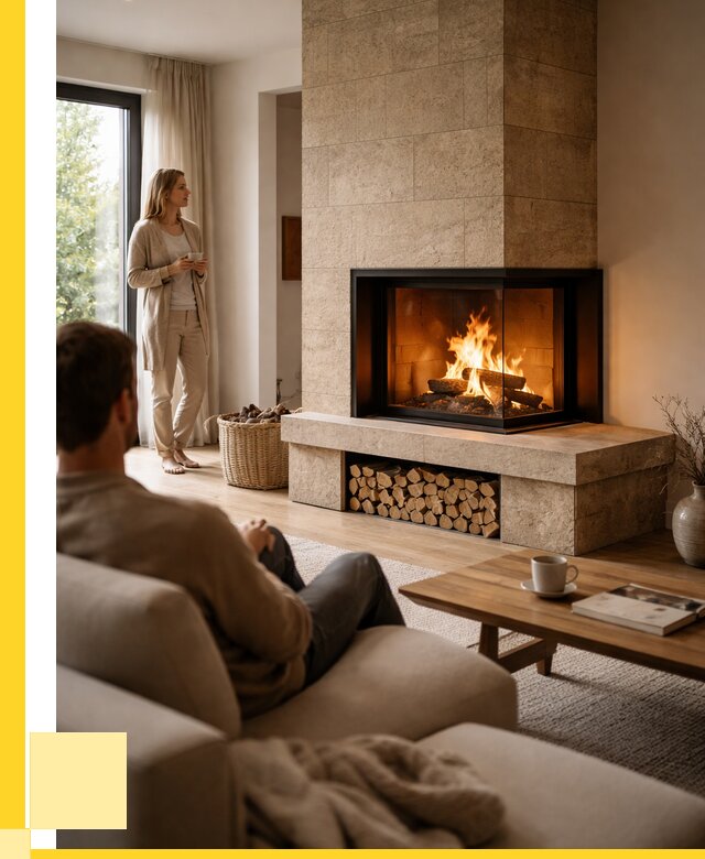 Угловые камины из кирпича установка в Сибае от 154140 р. ЭриданСба