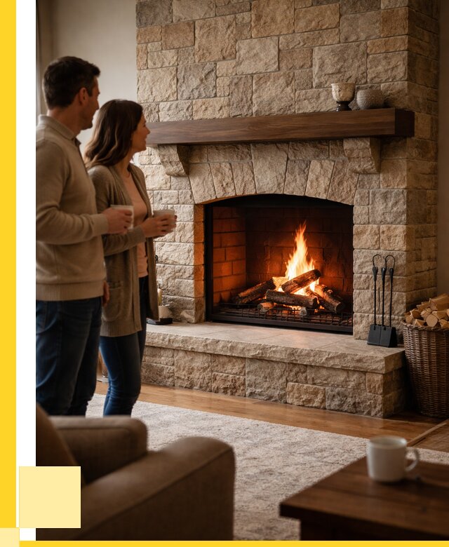 Каменные камины на заказ в Сибае от 184968 р. | ЭриданСба