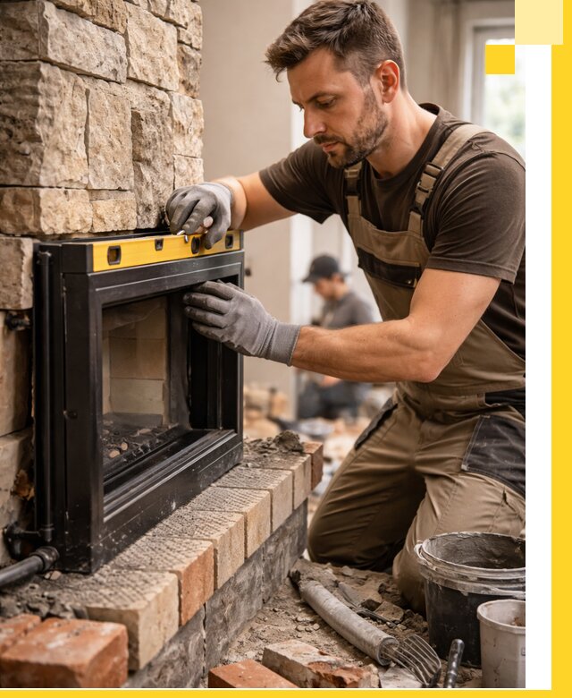 Дровяные камины под ключ в Сибае: монтаж, обустройство