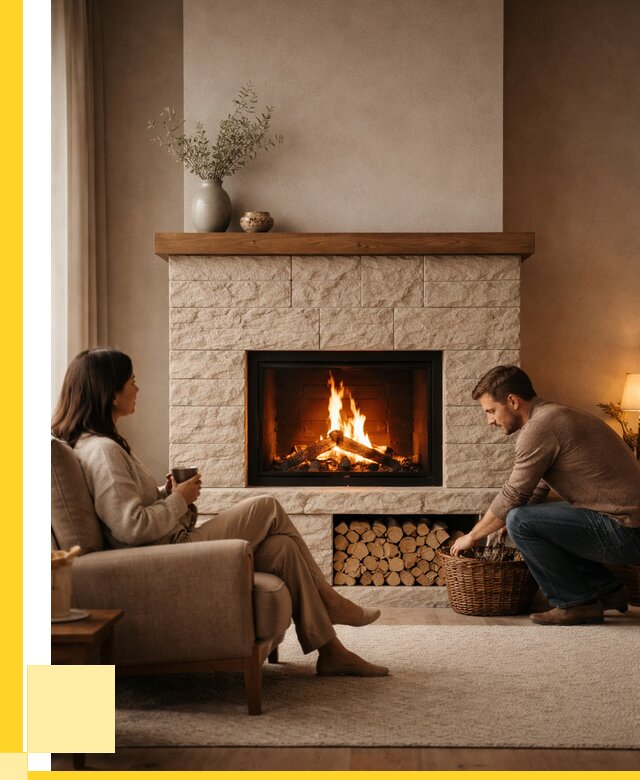 Камины для дома в Сибае под ключ от 154140 р. | ЭриданСба