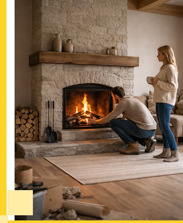 Камины для загородного дома в Сибае от 359660 р., ЭриданСба