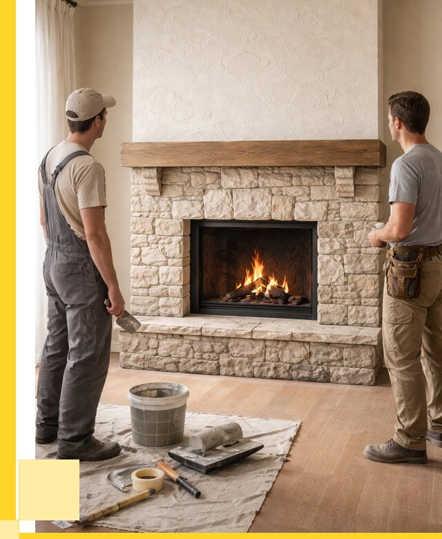 Отделка каминов в Сибае от 6679 р. под ключ | ЭриданСба