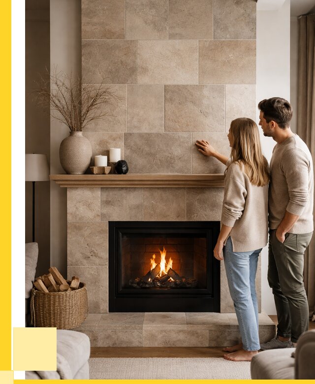 Облицовка каминов керамогранитом в Сибае от 4624 р. | ЭриданСба