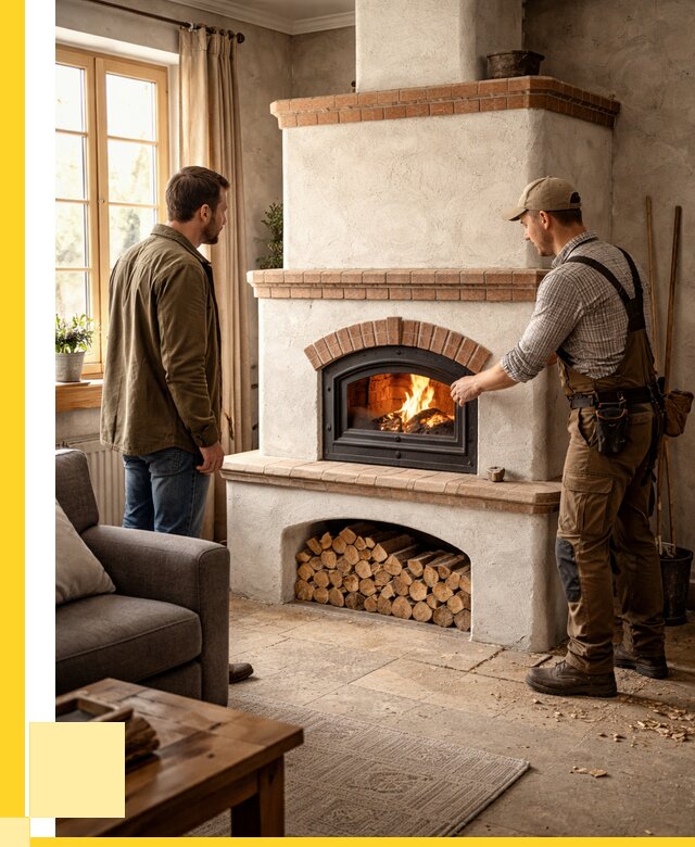 Печи камины в Сибае: кирпичные, изразцовые от 61656 р. | ЭриданСба