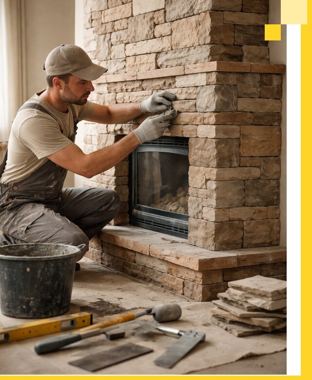 Проектирование и установка печей-каминов под ключ в Сибае