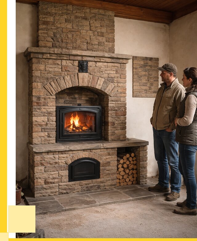 Кирпичная печь под ключ в Сибае от 154140 р. | ЭриданСба