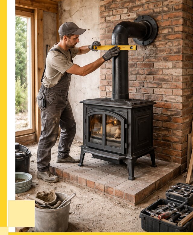 Монтаж печей установка банной печи в Сибае от 15414 р. | ЭриданСба