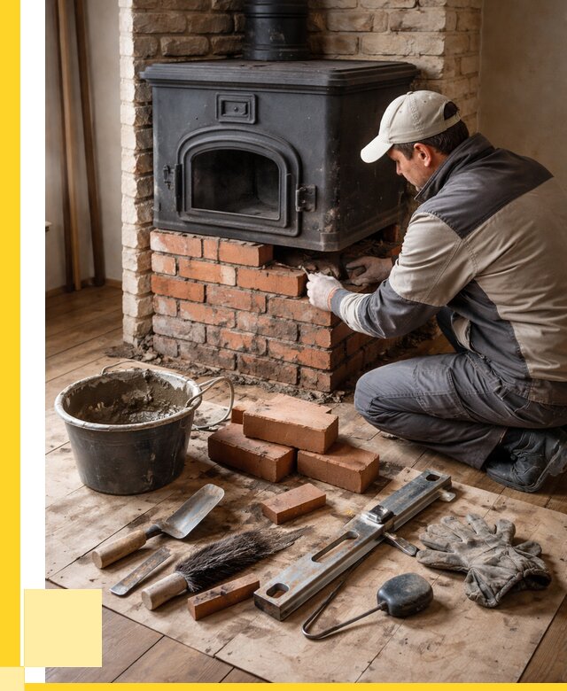 Ремонт печей в Сибае от 12331 р., услуги печника ЭриданСба
