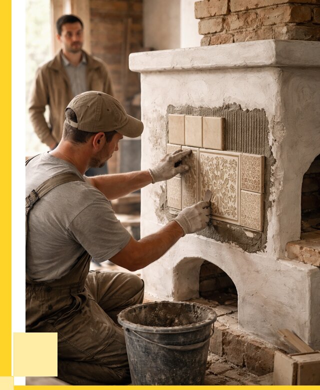 Отделка печей и банных печей в Сибае от 35966 р. | ЭриданСба