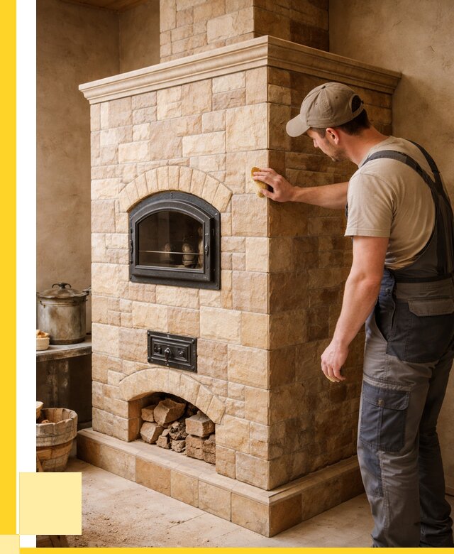 Облицовка печей в Сибае от 4624 р. под ключ | ЭриданСба