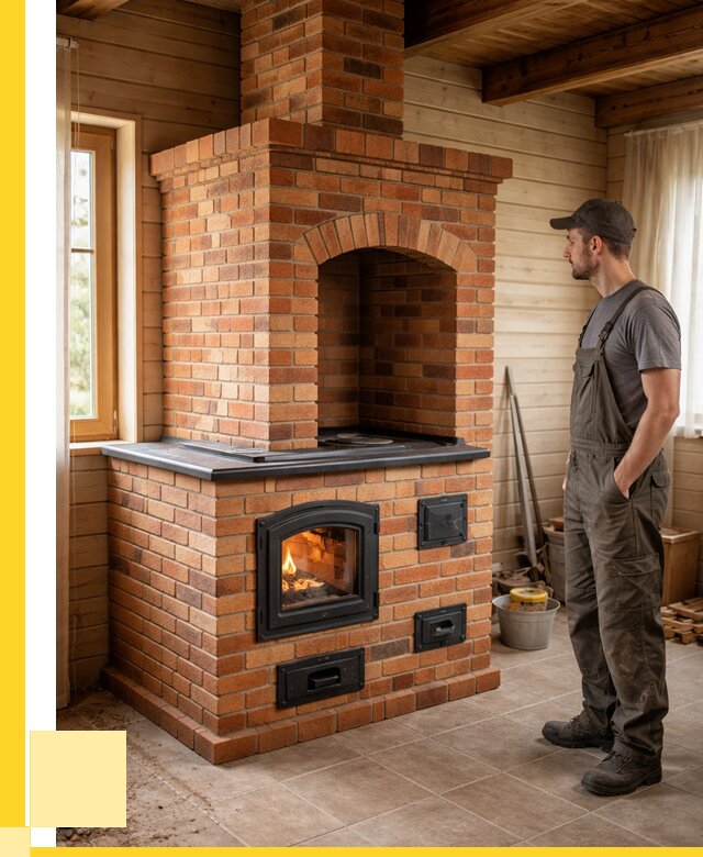 Кирпичные печи в Сибае: купить от 154140 р. | ЭриданСба