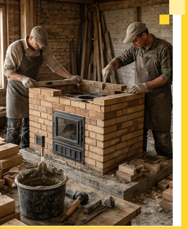 Изготовление и установка варочных печей под ключ в Сибае