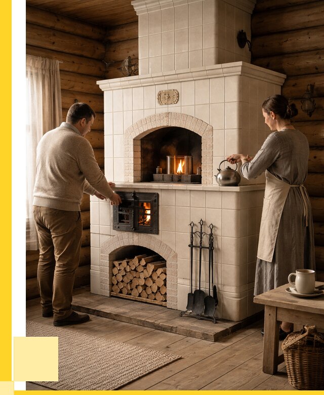 Русские печи в Сибае: установка от 154140 р. ЭриданСба