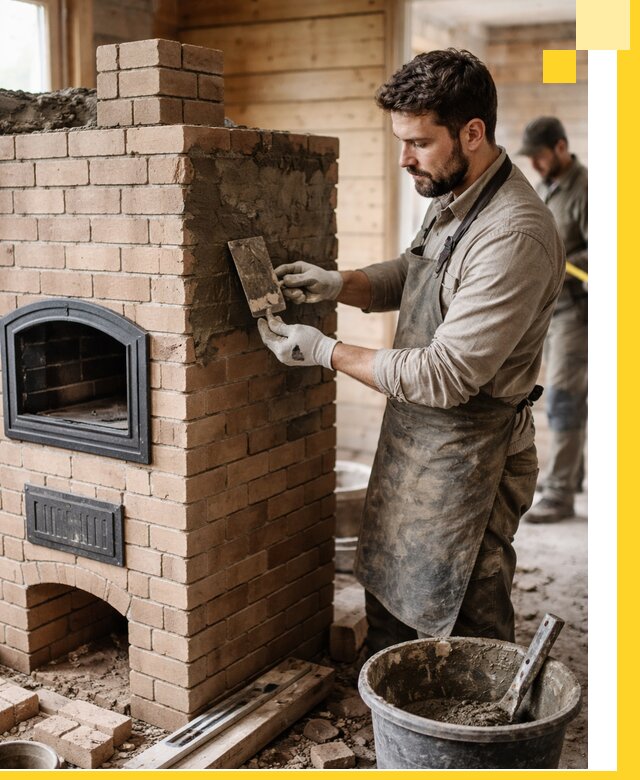 Изготовление и установка печей-шведок под ключ в Сибае