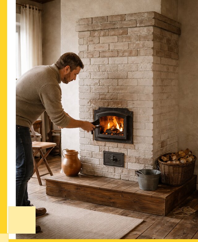 Печь голландка из кирпича в Сибае от 87346 р. | ЭриданСба