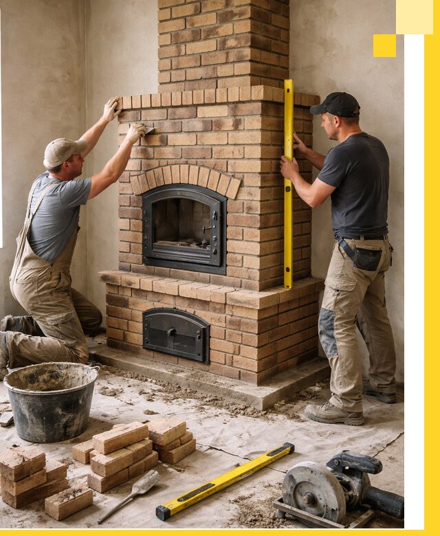 Продажа и установка печей и каминов для дома под ключ в Сибае