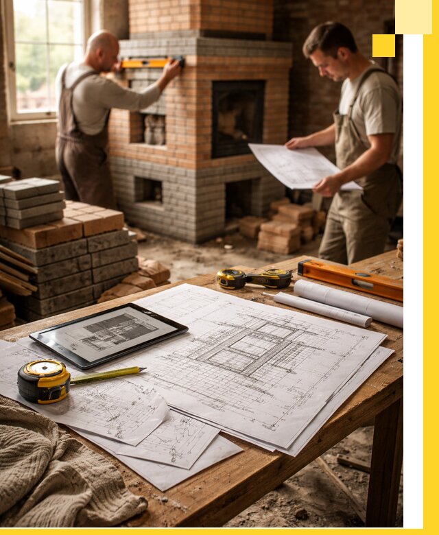 Проекты печей и каминов с индивидуальным дизайном в Сибае