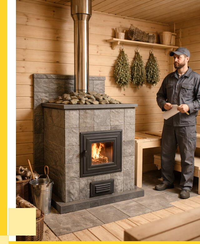 Печи для бани под ключ в Сибае от 123312 р. | ЭриданСба