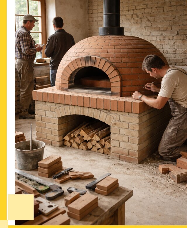 Помпейская печь дровяная для пиццы в Сибае | ЭриданСба от 205520 р.