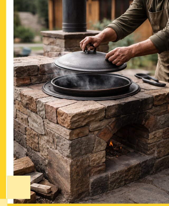 Печи для казана в Сибае по цене от 18497 р. | ЭриданСба