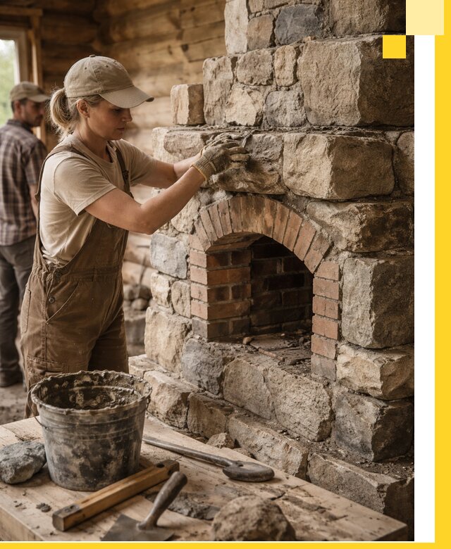 Каменные печи на заказ и монтаж в Сибае, долговечные решения