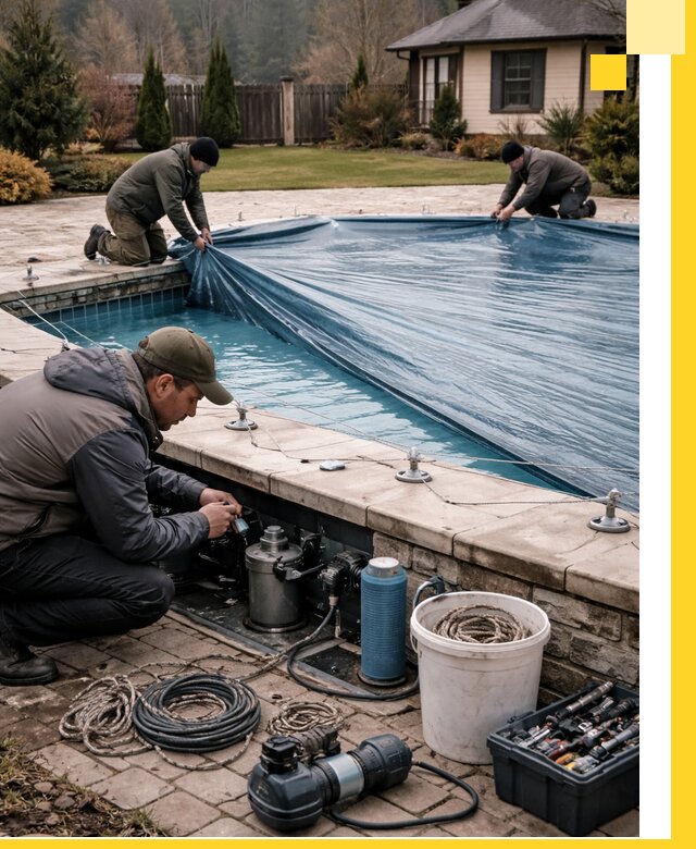 Консервация бассейнов в Сибае: подготовка к длительному хранению