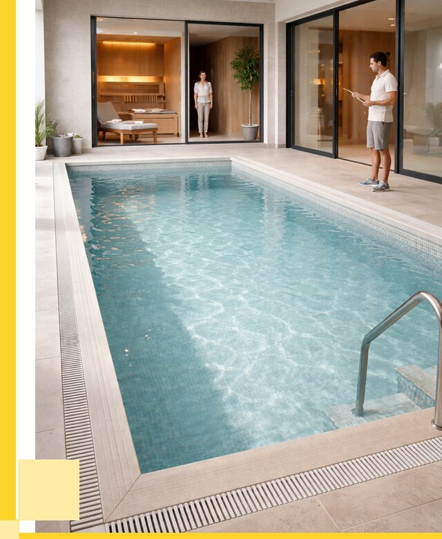 Отделка бассейна пленкой ПВХ в Сибае от 3597 р. - ЭриданСба