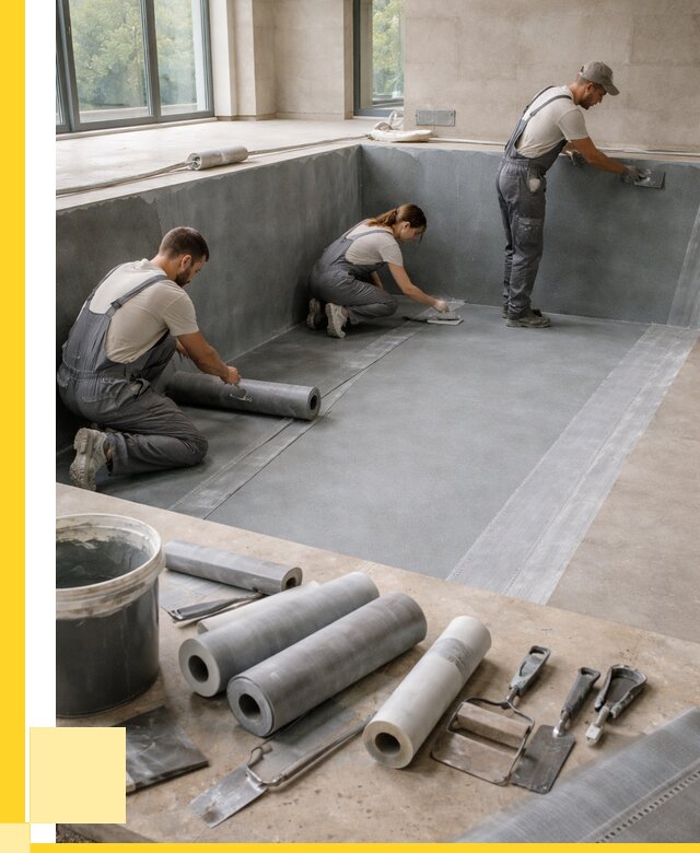 Гидроизоляция бассейнов в Сибае от 2055 р., ЭриданСба