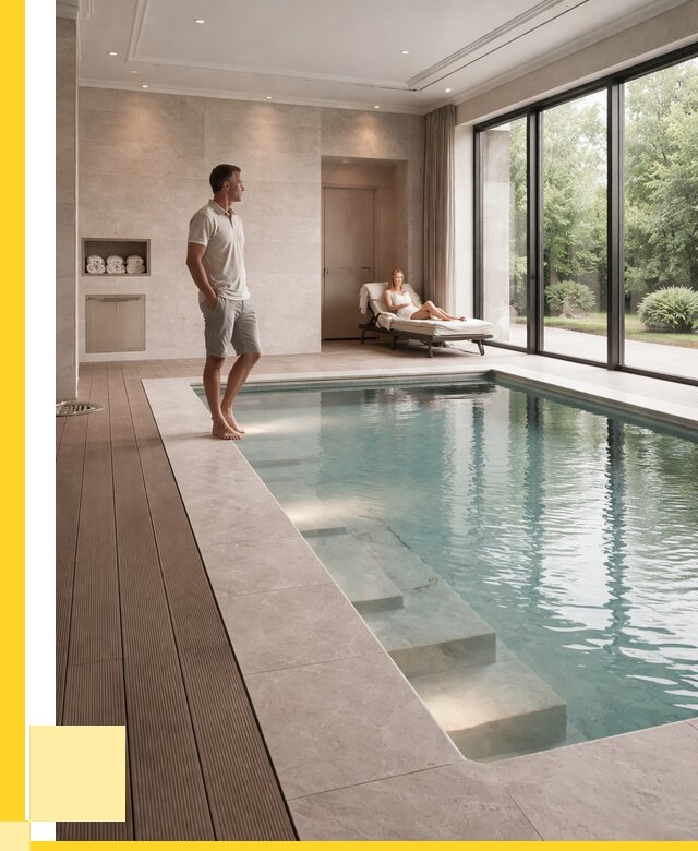 Бассейны в коттедже под ключ в Сибае от 1233120 р. | ЭриданСба