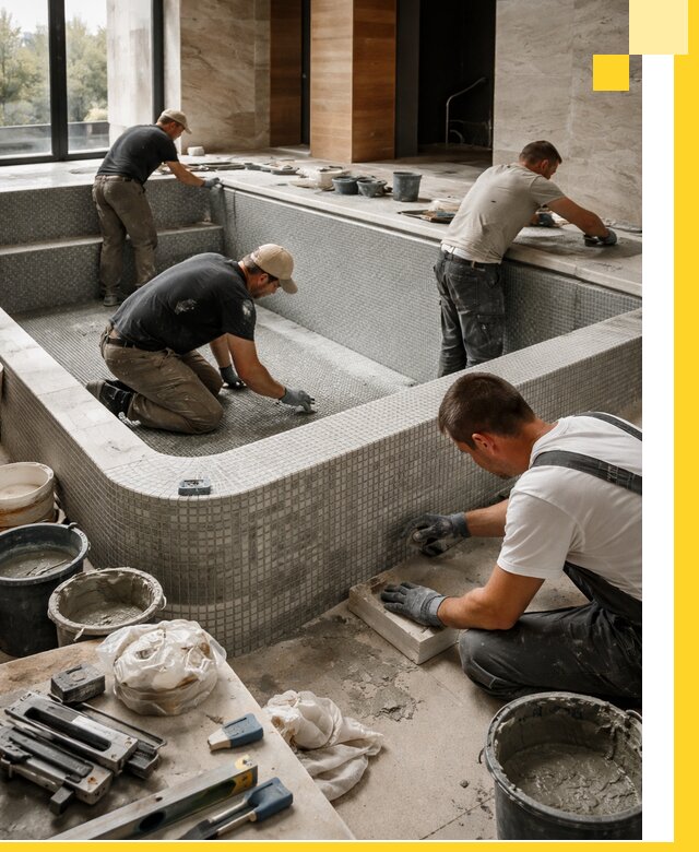 Строительство и установка СПА бассейнов под ключ в Сибае