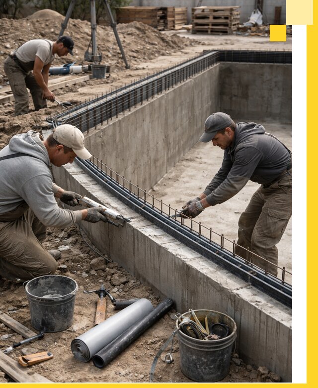 Качественный монтаж чаши бассейна в Сибае под ключ с гарантией