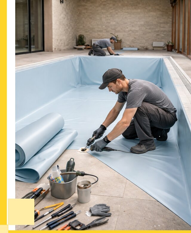 Пленка ПВХ для бассейнов в Сибае от 2569 р. | ЭриданСба