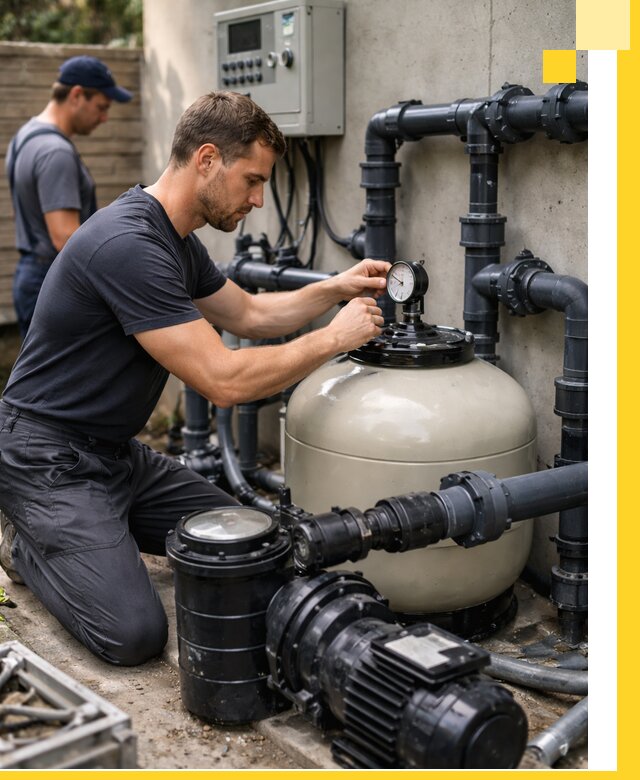 Поставка и монтаж фильтровального оборудования для бассейнов в Сибае