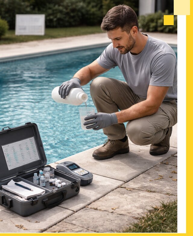 Профессиональная дезинфекция воды в бассейне в Сибае