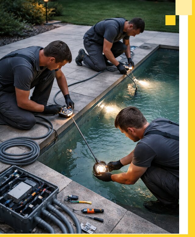 Профессиональное освещение бассейнов в Сибае: дизайн и монтаж