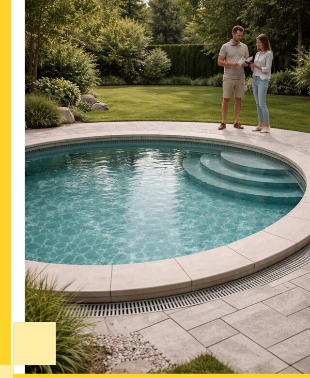 Круглые каркасные бассейны купить в Сибае от 256900 р. | ЭриданСба