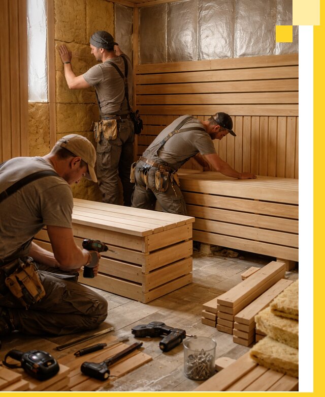 Профессиональное строительство саун под ключ в Сибае