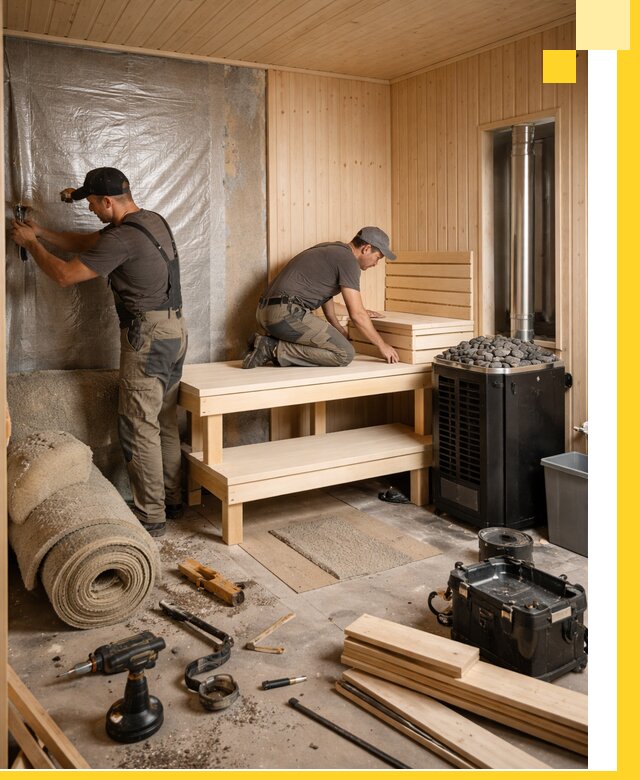 Проекты саун под ключ в Сибае дизайн и строительство