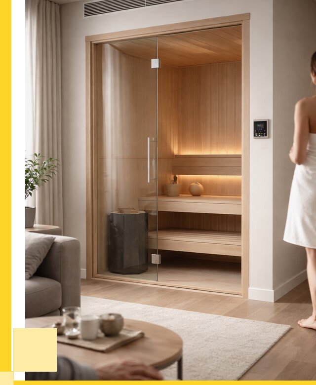 Сауна в квартире под ключ в Сибае от 123312 р. ЭриданСба