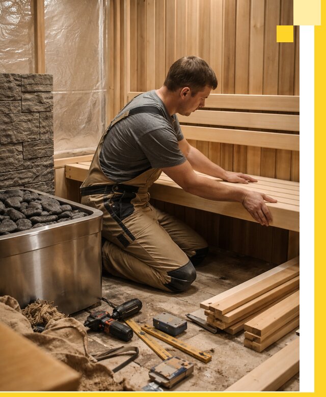 Сауны для дома под ключ с проектированием и монтажом в Сибае