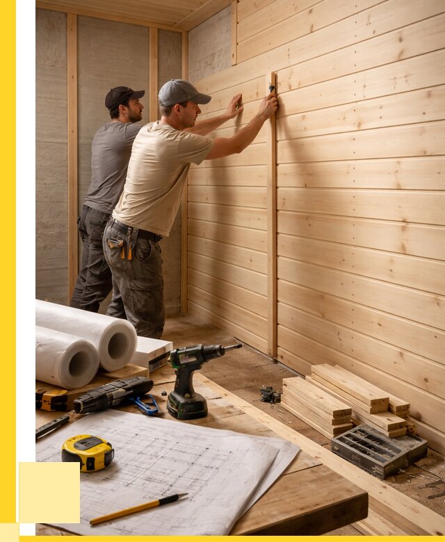 Обшивка бани вагонкой в Сибае от 1233 р., ЭриданСба