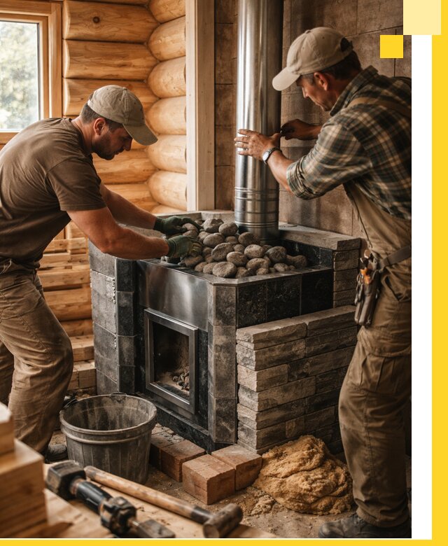 Строительство и отделка русских бань под ключ в Сибае