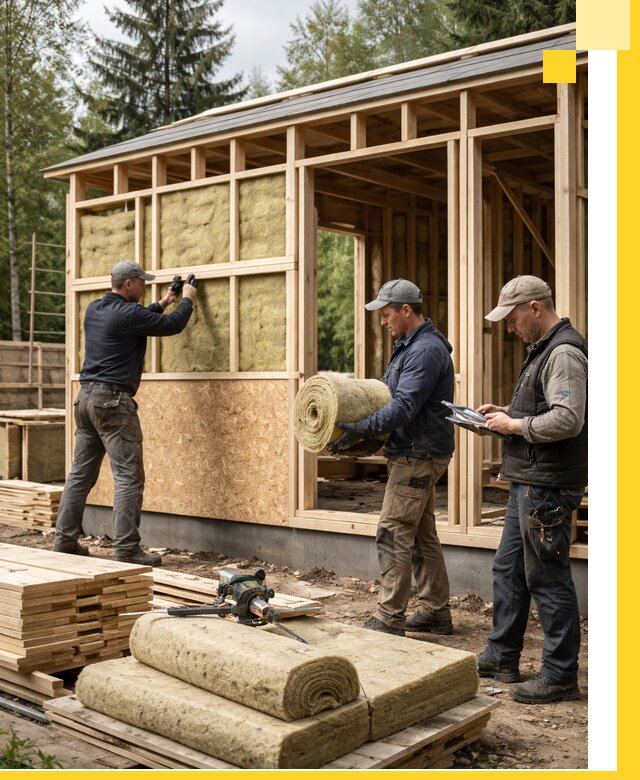 Проектирование и строительство каркасных бань в Сибае под ключ