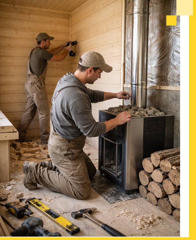 Строительство деревянных бань под ключ в Сибае проекты и монтаж