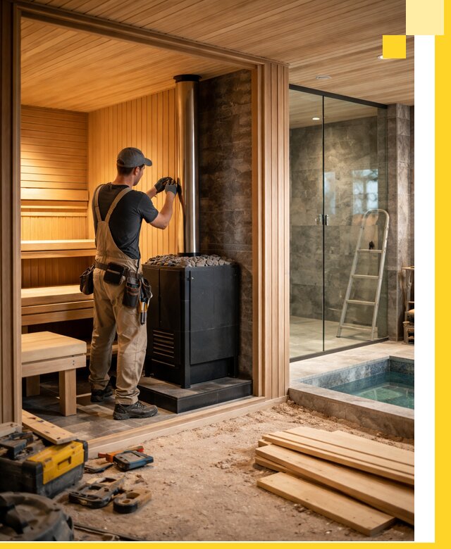 Полное строительство банных комплексов под ключ в Сибае