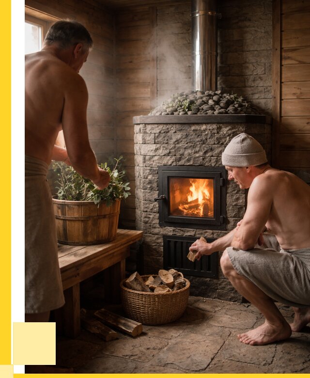 Банные печи под ключ в Сибае от 46242 р. | ЭриданСба кирпичная