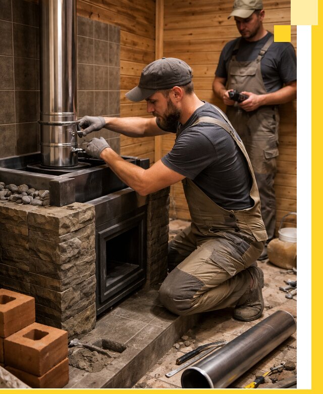 Изготовление и установка банных печей под ключ в Сибае