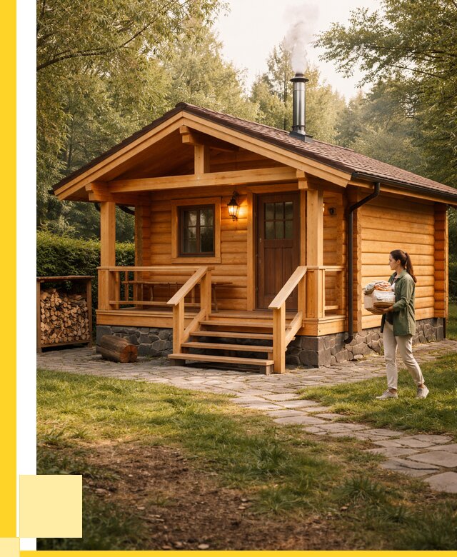 Купить баню под ключ в Сибае от 667940 р. | ЭриданСба