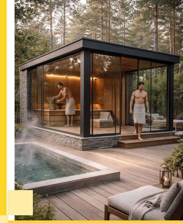 Стеклянные бани и двери в Сибае от 462420 р. | ЭриданСба